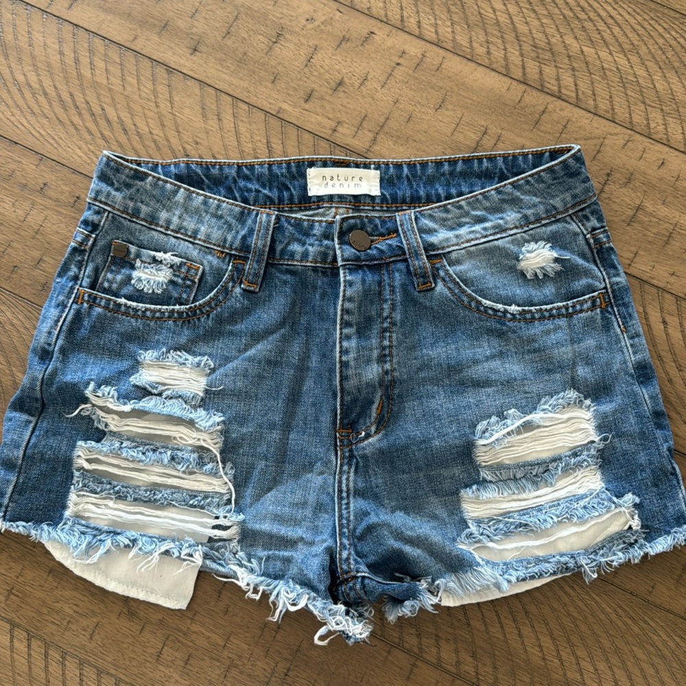 Nature Denim Jean shorts